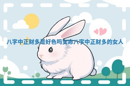 八字中正财 🎆 多是好色吗女 🚠 命 八字中正财多的女人 八字中正财 🎆 多是好色吗女 🚠 命 八字中正财多的女人