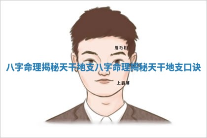 八字命理揭 🌴 秘天 ⏱ 干地支 八字命理揭秘天干地支口诀