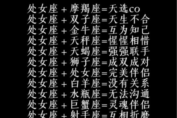 处女座男性与巨蟹座女性匹配度分析
