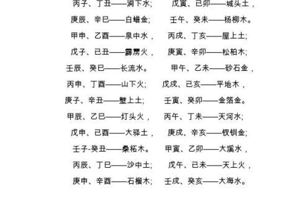 涧下水命和海中金命,涧水命与海金命解析