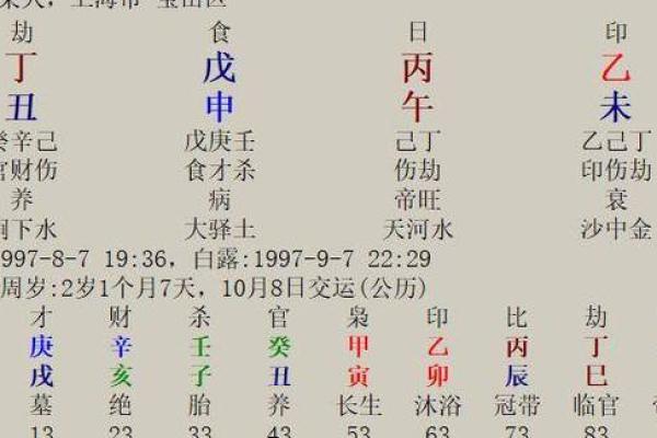 八字食神对应流年是什么命,八字流年详批